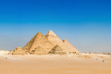 Egypt's Pyramids and Victoria Falls in Zimbabwe