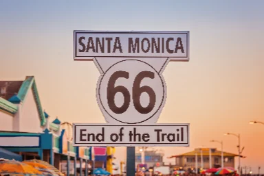 Route 66 Holiday Santa Monica to Chicago