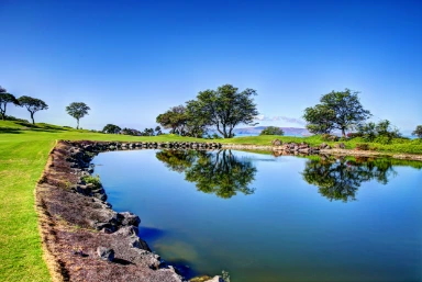 Golfing in Maui