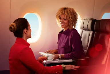 Virgin Flight Upgrade to Premium Economy